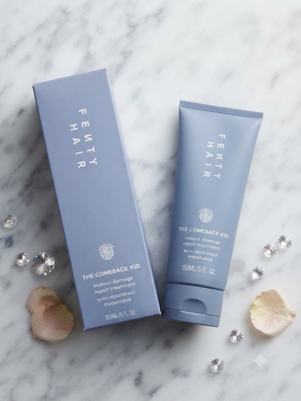 Fenty Beauty The Comeback Kid Hair Repair Treatment - Dusty Blue